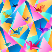 Serviette De Plage Origami Kaleidoscope