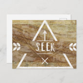 Collection originale SEEK Carte postale Chasse au  (Devant / Derrière)