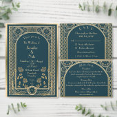 Orné Or - Faire-part de mariage (Personnalisez la collection de ce créateur indépendant.)