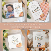 Onze kleine pompoen eerste verjaardag welkom Poste Poster