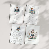 Invitation Jeu de Bingo Baby Shower pour Notre Prochain Chapi