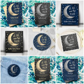 Serviette En Papier Au-Dessus De La Lune | Baby shower serviettes