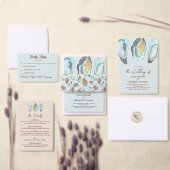 Invitation Oyster Roast Plate Wedding Save the Date (Personnalisez la collection de ce créateur indépendant.)