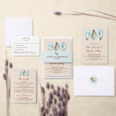 Invitation Oyster Roast Plate Wedding Save the Date (Personnalisez la collection de ce créateur indépendant.)