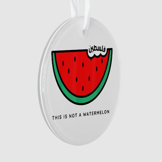 Collection Palestine 'This is not a Watermelon' (devant)