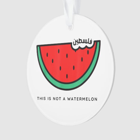 Collection Palestine 'This is not a Watermelon' (devant)