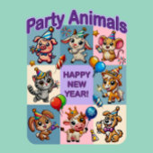 Mug Animaux de fête "Bonne année"