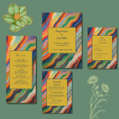 Marmeren Afrikaanse bestemming Trouwtafel Nummers Bedankkaart