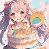 Tote Bag Anniversaire Personnalisé Fille Pastel Couleurs