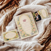 Invitation Couronne de fleurs pastel pour la célébration de l