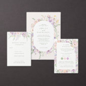 Faire-part de mariage Jardin Pastel (Personnalisez la collection de ce créateur indépendant.)