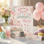 Serviette En Papier Fête d'anniversaire personnalisée avec glace paste