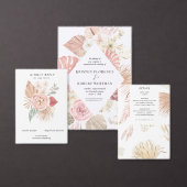 Carte Postale bridesmaid à fleurs tropicales (Personnalisez la collection de ce créateur indépendant.)