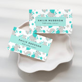 Schattigee olifanten, Kinder speelcentrum, activit Visitekaartje