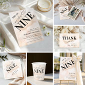 Invitation Elle est sur un nuage de rêve Mariage Fête de douc