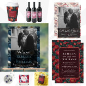 Luxurious Botanical Peonies Spring Wedding Rsvp Kaartje