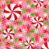 Papier Cadeau Peppermint Swirl