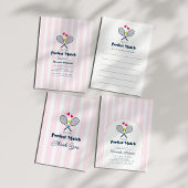 Poster Parfaite Correspondance Tennis de Table Mariage En