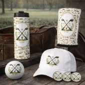 Personalized Best Dad By Par Monogram Golfheadcover