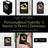 Eenvoudig Kerst sticker