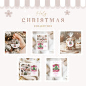 Leopard Bow Holly Jolly-feest Kaart