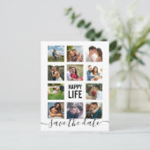 Collection photo moderne Enregistrer la date Carte (Debout devant)