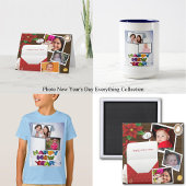 Porte-clés Happy New Year's Add Your Photo Keychain