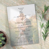 Invitation Mariage photo Festive Script Overlay