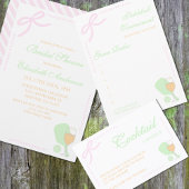 Invitation Pickleball and Prosecco Bridal Shower