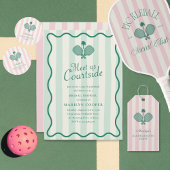 Roze en groene Bachelorette Weekend Route Programma