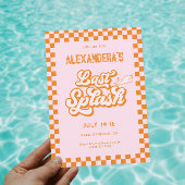 Serviette En Papier Pink Orange Été Dernier Splash Bachelorette