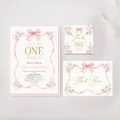 N'est-elle pas Merveilleuse invitation de 1er anni