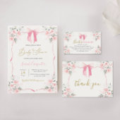 Assiettes En Carton Fille Baby shower rose