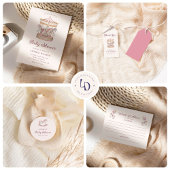 Serviette En Papier Fête de naissance fille Carrousel Rose Pastel