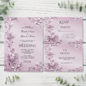 Drapeau à feuillage rose (Personnalisez la collection de ce créateur indépendant.)