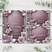 Dessous-de-verre En Pierre Dessous de verre rose en pierre (Personnalisez la collection de ce créateur indépendant.)