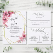 Carte D'accompagnement Black and White Script Details Enclosure Card (Personnalisez la collection de ce créateur indépendant.)