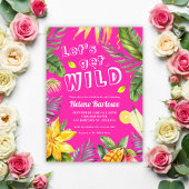 Banderoles Plage Tropical Fun Rose Girly Bachelorette Party