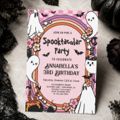 Gobelets En Papier Soirée d'Halloween rose