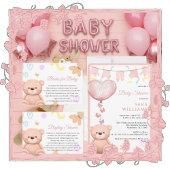 Serviette En Papier C'est un Baby shower de  en peluche mignon pour fi