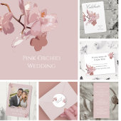 Roze Orchidee RSVP insert