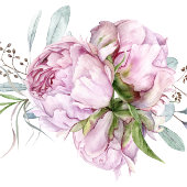 Ballotins Peines rose pâle et verdure Sage Mariage Favoriser