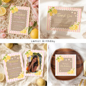 Invitation Frais Seize Citrons 16e Anniversaire