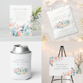 Sachets En Papier Remerciement Personnalisé de Fête de Mariage Flora