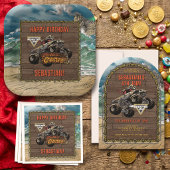 Monster Jam-logo Etiket