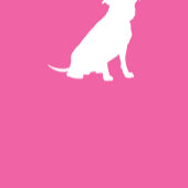 Ruban En Satin Pit Bull Chien Baby shower rose fille Pitbull