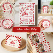 Gobelets en papier Baby Shower thème pizza