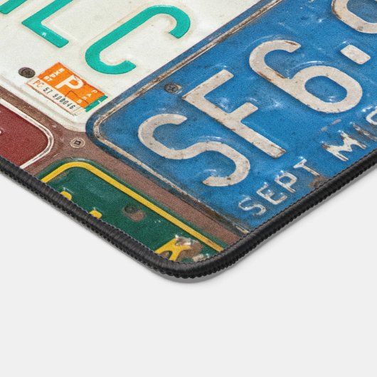 Collection Plates de licence Retro (Coin)