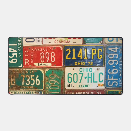 Collection Plates de licence Retro (Recto)