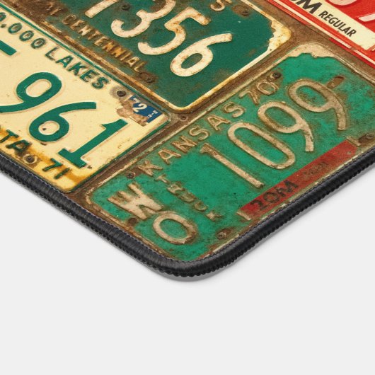 Collection Plates de licence Retro (Coin)